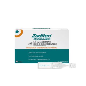 ZADITEN ophtha sine 0,25 mg/ml Augentr.Einzeldos.